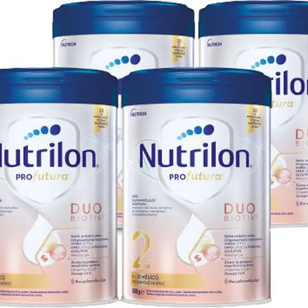NUTRILON Profutura Duobiotik 2 pokračovací kojenecké mléko 4 x 800 g