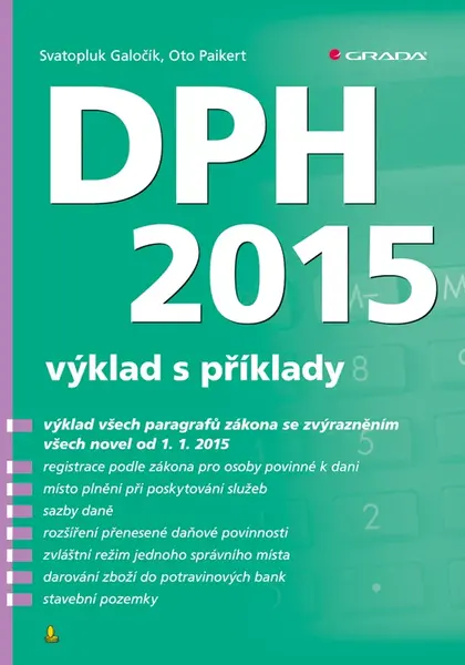 E-kniha: DPH 2015 od Galočík Svatopluk