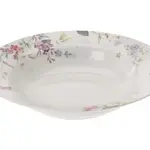 Hluboký talíř Floralia 23 cm, krémový