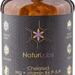 NATURLABS Chelated Magnesium + B6 90 kapslí