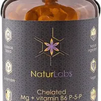 NATURLABS Chelated Magnesium + B6 90 kapslí