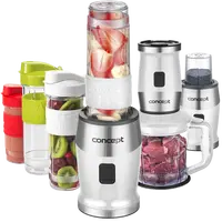 CONCEPT Fresh&Nutri Bílý smoothie mixér, chopper, mlýnek + 2 lahve 570 ml + 400 ml