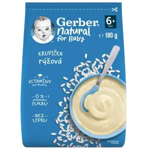 GERBER Natural rýžová krupička 180 g
