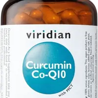 VIRIDIAN Kurkumin a Koenzym Q10 60 kapslí