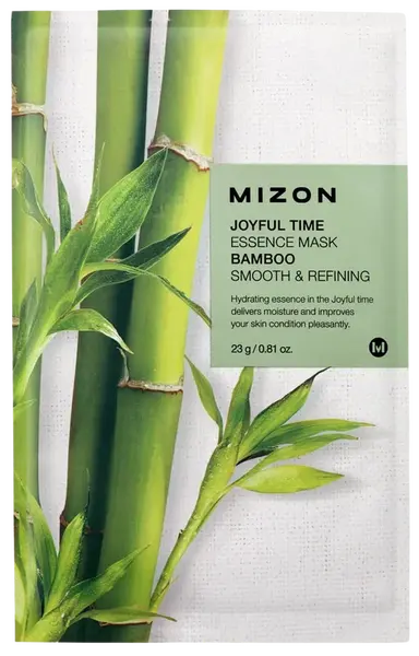 MIZON Joyful Time Essence Mask Bamboo Plátýnková maska s vyhlazujícím efektem 23 g