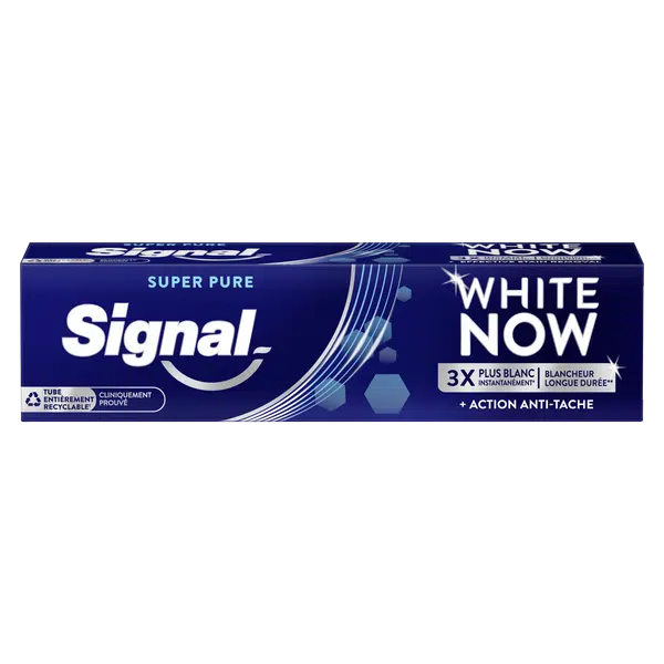 SIGNAL White Now Superpure zubní pasta 75 ml