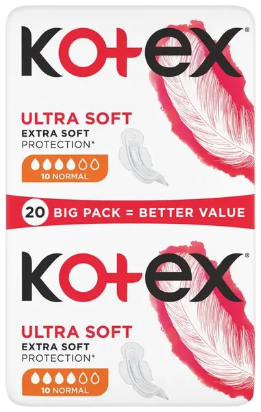 KOTEX® Ultra SOFT Normal 20 ks