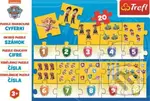 Tlapková patrola / Čísla - puzzle z kategorie Naučné puzzle