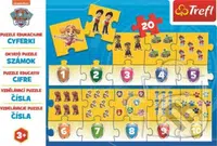Tlapková patrola / Čísla - puzzle z kategorie Naučné puzzle