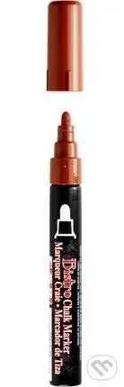 MARVY 480-6 Křídový popisovač hnědý 2-3 mm