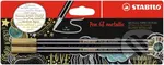 STABILO Pen 68 metallic 2 ks zlatá v Blistri