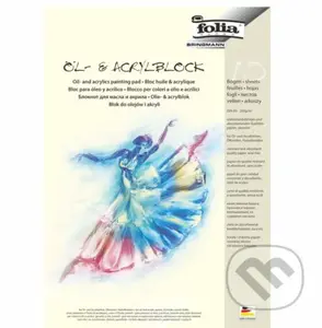 Blok na maľbu olejom a akrylom, A3