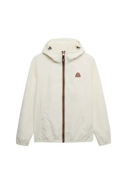 Superdry & Co Prechodná bunda 'ESSENTIAL'  biela ako vlna