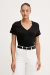 Tommy Hilfiger tričko dámske s ľanom