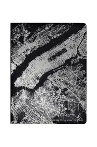 Nuuna  Poznámkový blok  NYC Silver L LIGHT