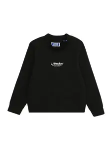 Jack & Jones Junior Mikina 'JJESoho'  čierna / biela