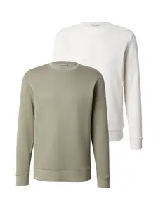 Only & Sons Mikina 'ONSCHASE'  sivá / biela