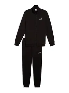 PUMA Tréningový komplet 'Ess'  čierna / biela