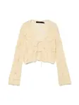 VERO MODA Kardigán 'VMLola'  šampanské
