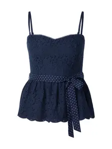 HOLLISTER Top  námornícka modrá