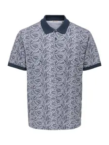 Only & Sons Tričko 'ONSJASON'  námornícka modrá / biela
