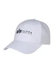 ALPHA INDUSTRIES Čiapka  čierna / biela