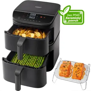 Cosori Turbo Tower 10,8 L, keramika, černá