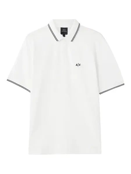 ARMANI EXCHANGE Tričko  čierna / šedobiela