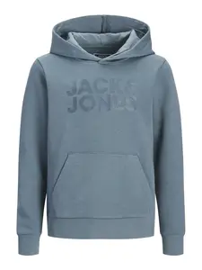 Jack & Jones Junior Mikina 'JJECorp'  dymovo modrá