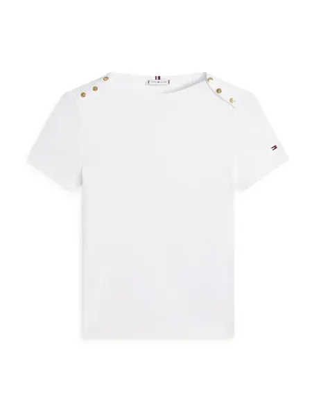 TOMMY HILFIGER Tričko  biela
