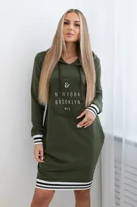 Šaty Brooklyn khaki