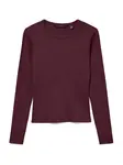 VERO MODA Tričko 'VMCHLOE'  vínovo červená