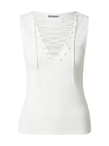 WEEKDAY Top 'Jay'  biela