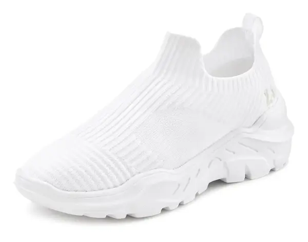 LASCANA Slip-on obuv  biela
