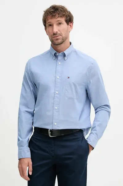 Tommy Hilfiger košile pánská s bavlnou