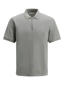JACK & JONES Tričko 'JJEAustin'  sivá