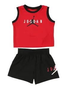 Jordan Set  červená / čierna / biela