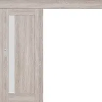 Posuvné dveře na stěnu FRÉZIE 1 - Dub šedý Greko