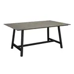 Amatio ZAHRADNÍ STŮL, kov, plast, 160/100/68 cm