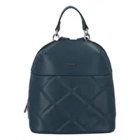 Dámský elegantní batoh pávově modrý - David Jones Tinus