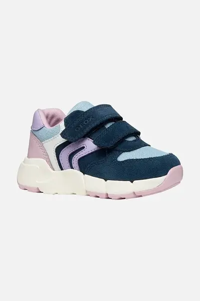 Geox Dětské kožené tenisky Geox FLEXYPER
