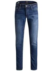 Jack & Jones Junior Džínsy 'Glenn'  modrá denim