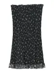 Bershka Letné šaty  svetlosivá / čierna