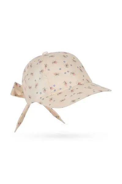 Konges Sløjd  kšiltovka dětská bavlněná EVIA BOW CAP GOTS