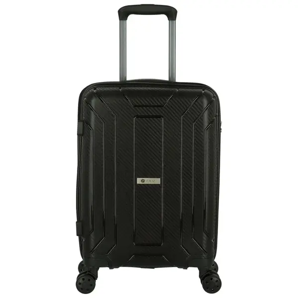 Cestovní plastový kufr černý - Ormi Maroon S