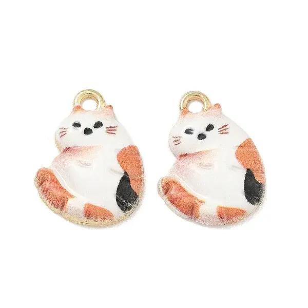 Alloy Enamel Pendants
