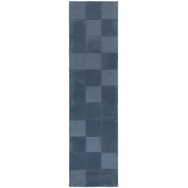 Flair Rugs RUČNĚ TKANÝ KOBEREC, 60/230 cm modrá
