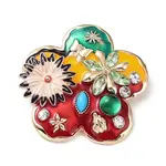 Alloy Pave Rhinestone Brooch