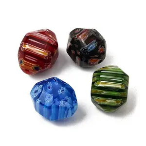 Handmade Millefiori Glass Beads
