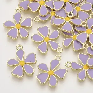 Alloy Enamel Pendants